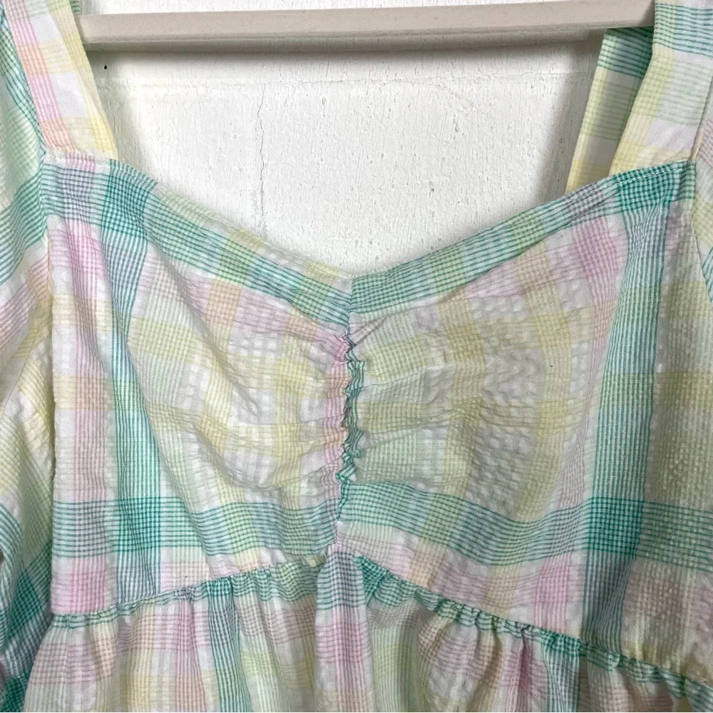 Old Navy Top Pastel Milkmaid Cottage & Praire Core Feminine Dainty Soft Girl XXL